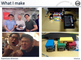 Expand your dimension circul.us
What I make
 