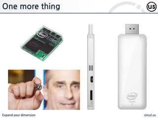 Expand your dimension circul.us
One more thing
 