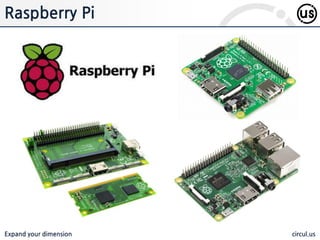 Expand your dimension circul.us
Raspberry Pi
 