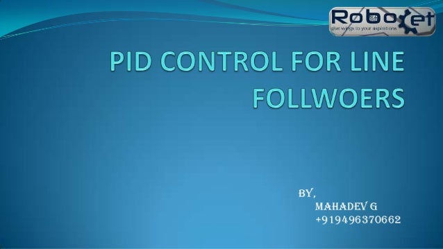 pid line follower