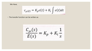 PID Controller and its design | PPTX