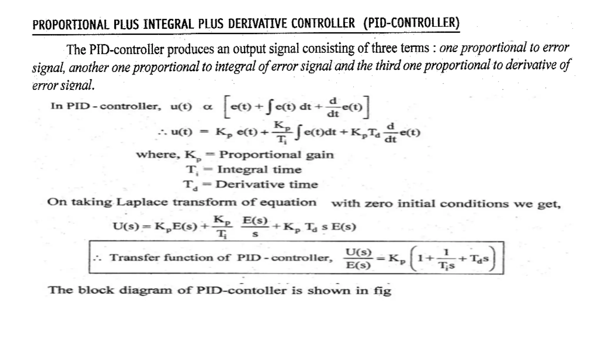 PID Controllers | PDF
