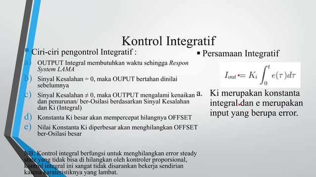 Pid (proportional, integral, derivative) | PPTX