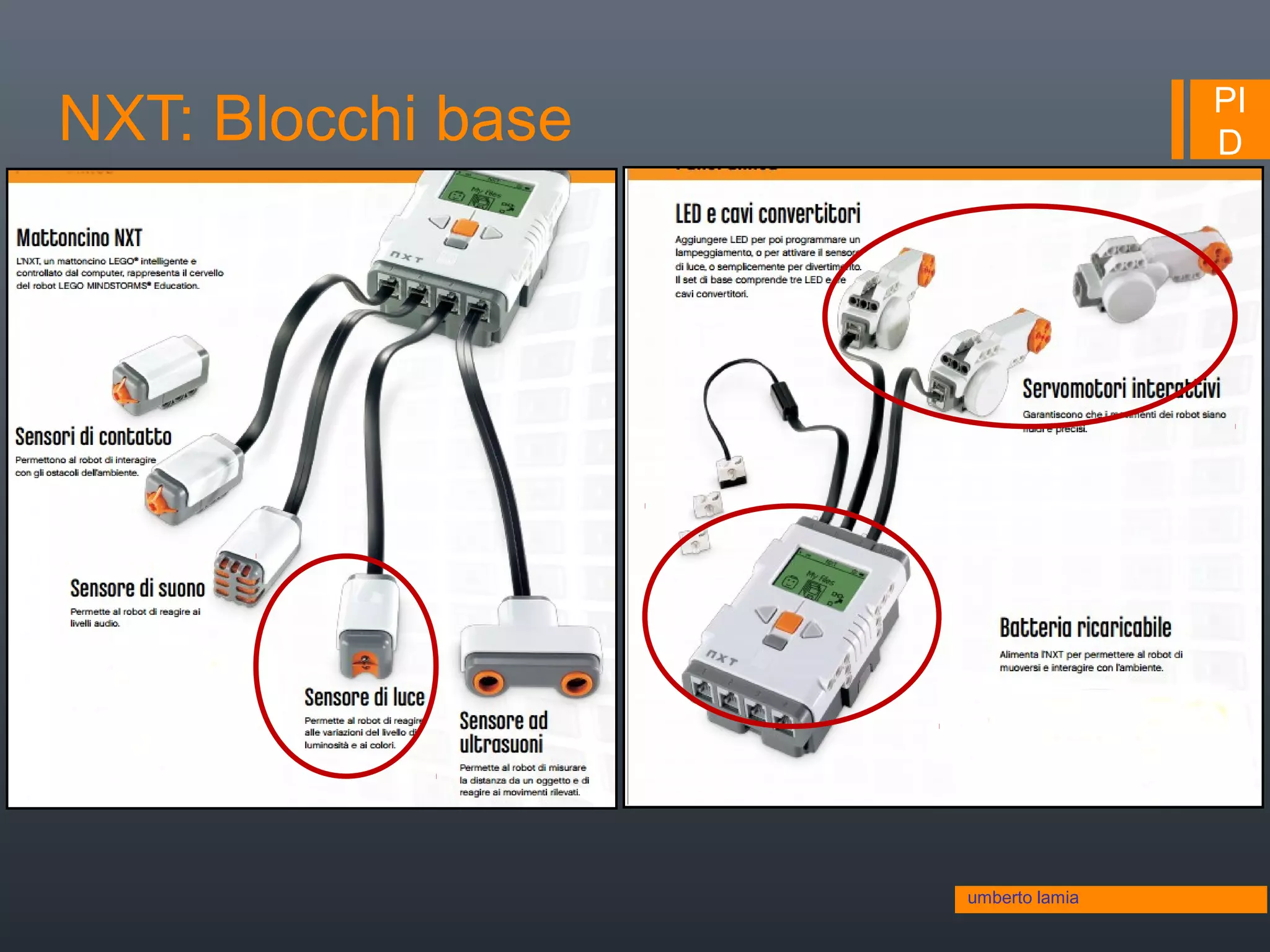 PI
DNXT: Blocchi base
umberto lamia
 