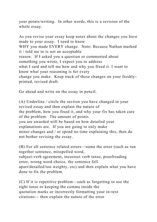 PIE – A Way to think” about Paragraph Structure One should be.docx