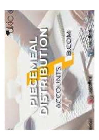 Piecemeal Math Piecemeal distribution ppt | PDF