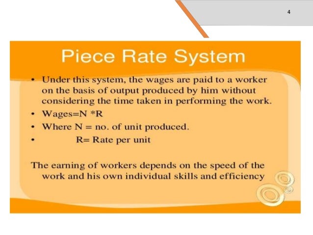 Piece Rate System Shop Management Principles Of Scientific Managem Piece Rate System Shop Management Principles Of Scientific Managem