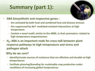 Pieces of the phytobiome: multitrophic and environmental influences on plant health. Jan Leach
