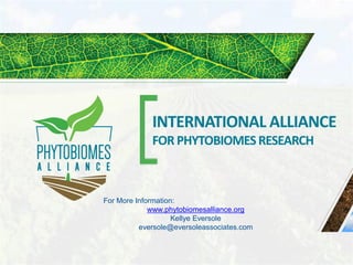 Pieces of the phytobiome: multitrophic and environmental influences on plant health. Jan Leach