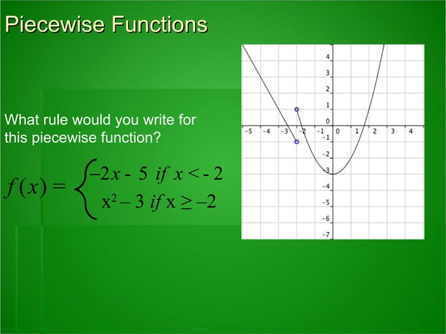 Piecewise function lesson 3 | PPT