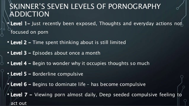Levels Of Porn - PIED