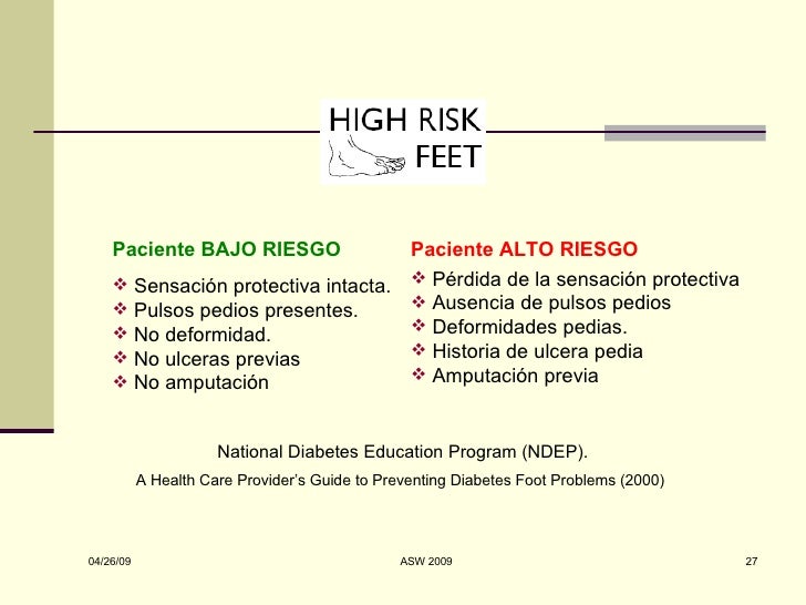 Pie Diabetico Aspectos Clinicos y Preventivos