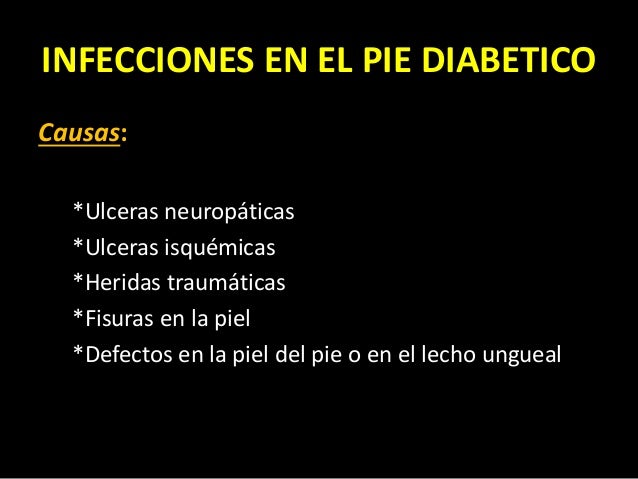 Pie diabetico infectado Pie diabetico infectado