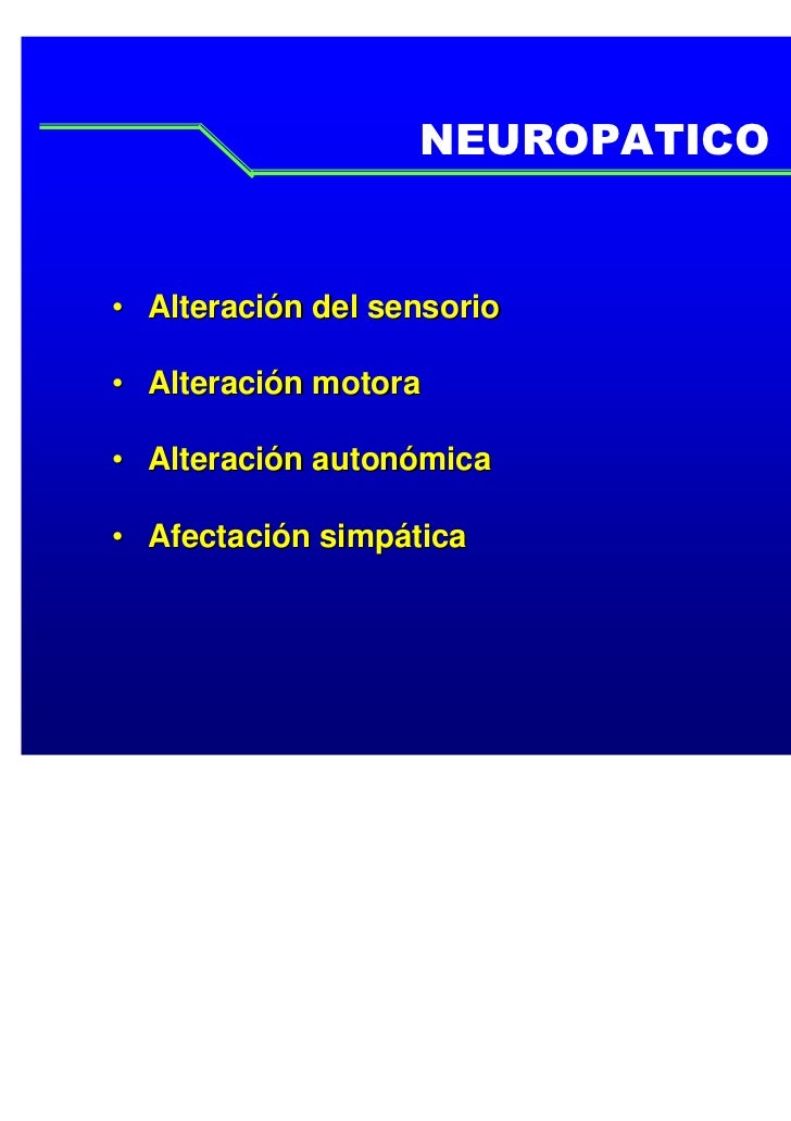 Pie diabetico mal perforante plantar Pie diabetico mal perforante plantar