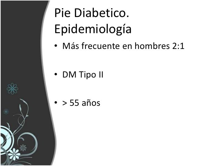 Pie diabético Pie diabético