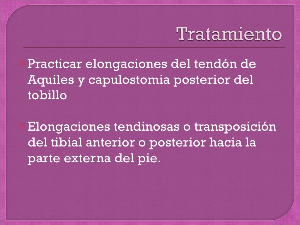 Pie equino varo bilateral