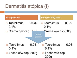 Productos Dermatologicamente testados