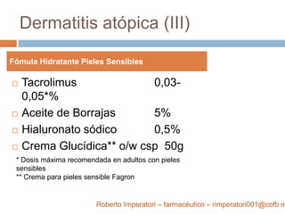 Productos Dermatologicamente testados