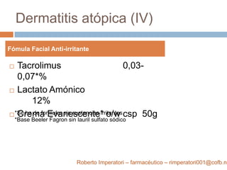 Productos Dermatologicamente testados