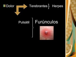 Dolor  Terebrantes  Herpes Pulsátil  Furúnculos 