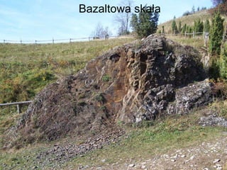Bazaltowa skała 