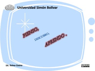 Universidad Simón Bolívar 
Lic. Telma Castro 
 