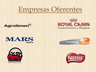 Empresas Oferentes
 