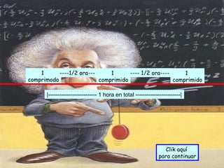 1  comprimodo 1  comprimido 1  comprimido ----1/2 ora--- ---- 1/2 ora---- |-------------------------- 1 hora en total ------------------------| Clik aquí  para continuar 