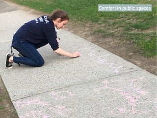 Comfort in public spaces
 