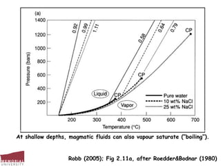 Robb Shallow Magmatic Hydrothermal Ore Deposits Porphyry Cu-mo-Au | PDF