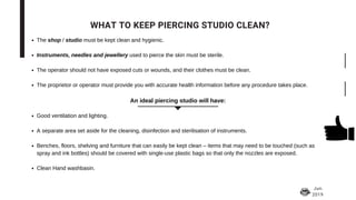 InkPotentials - Body Piercings Course Details | PDF