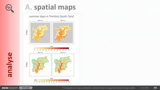 48
11.11.2022
P. Campalani, A. Crespi | climdex-kit : climate indices in support to climate change studies
analyse A. spat...