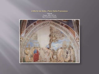 1452-66
Fresco, 390 x 747 cm
San Francesco, Arezzo
 