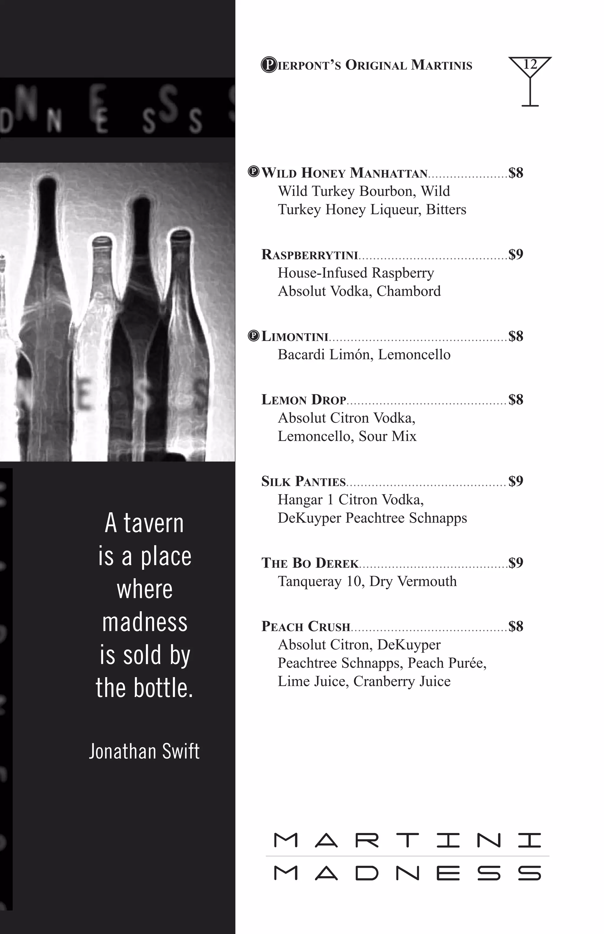Pierponts Drink Menu[1]