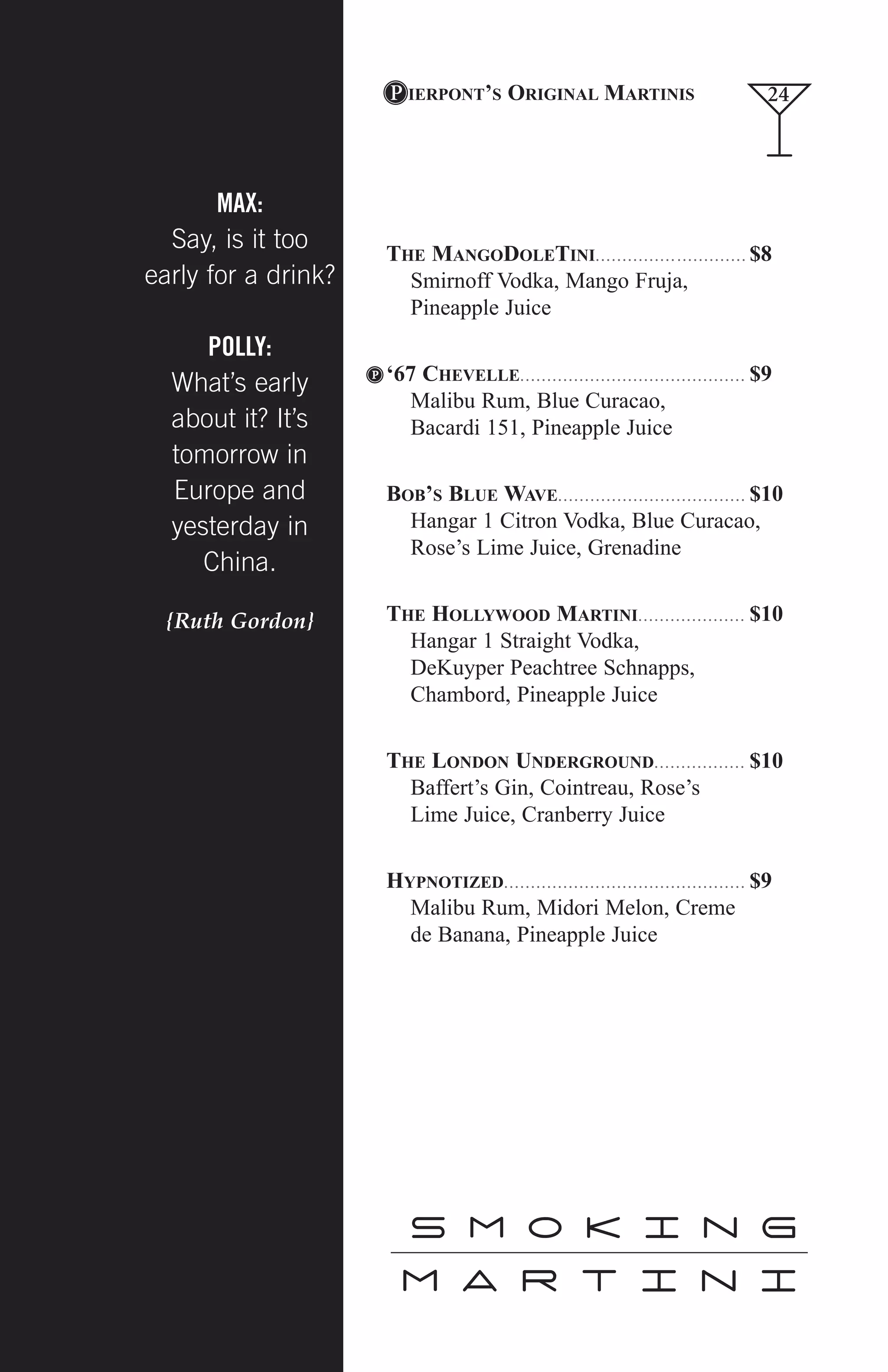 Pierponts Drink Menu[1]