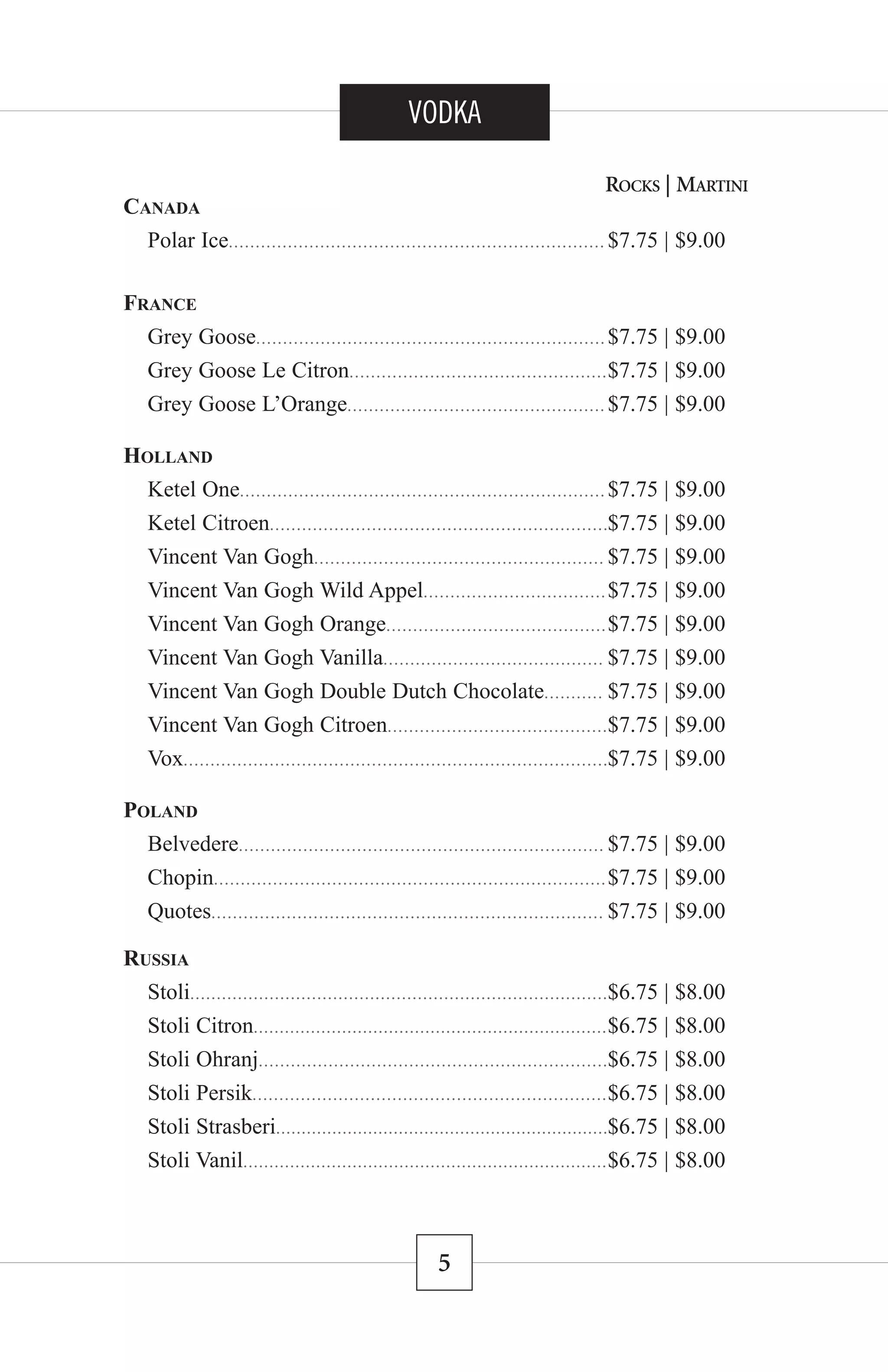 Pierponts Drink Menu[1]