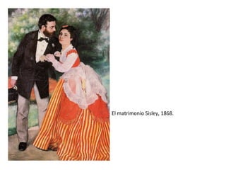 El matrimonio Sisley, 1868.
 