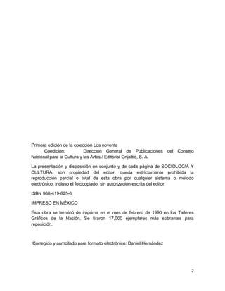 Primera edición de la colección Los noventa
      Coedición:           Dirección General de Publicaciones          del   C...