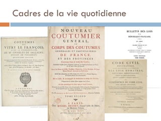 Cadres de la vie quotidienne  
