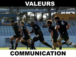 VALEURS




COMMUNICATION
 