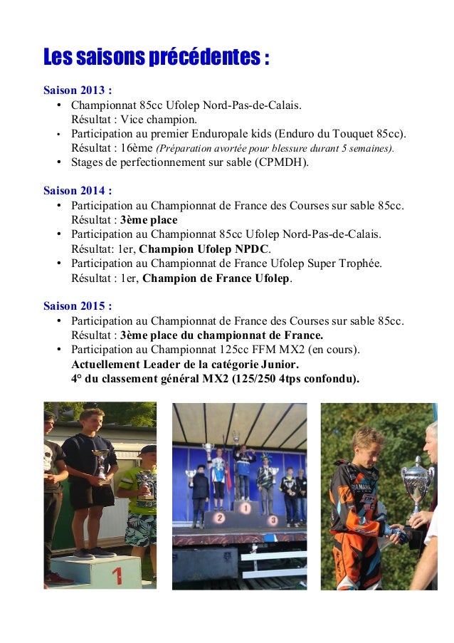 Pierre Morel Motocross Book Sponsoring 2016 Pierre Morel Motocross Book Sponsoring 2016