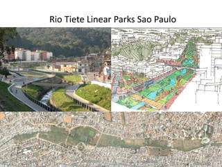 Rio Tiete Linear Parks Sao Paulo
 