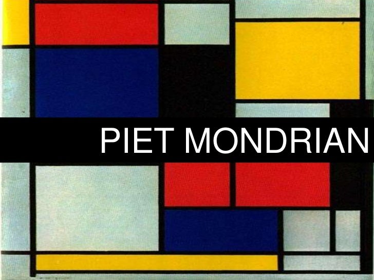 Resultado de imagem para piet mondrian