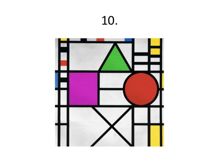 Piet Mondrian Art Identification