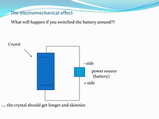 Piezoelectric energy assisted car | PPT