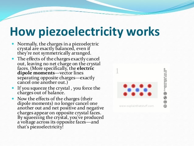 Piezoelectric energy assisted car