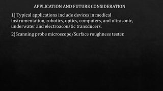 Piezoelectric Polymer and applications