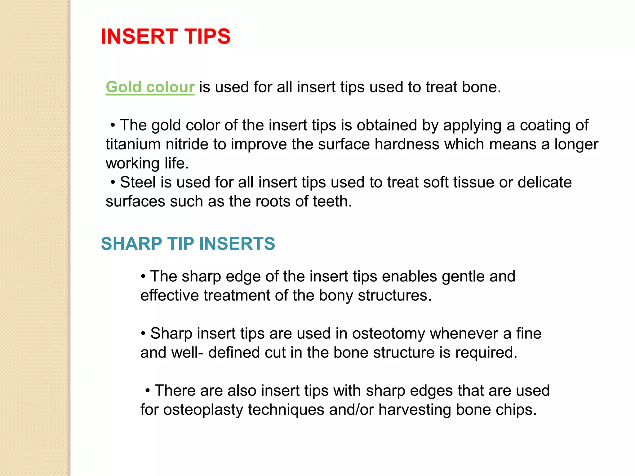 PIEZOELECTRIC SURGERY- | PPTX