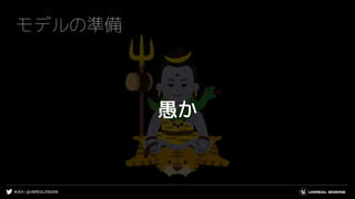 #UE4 | @UNREALENGINE
愚か
モデルの準備
 