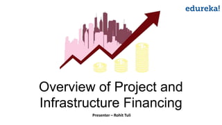 Overview of Project and
Infrastructure Financing
Presenter – Rohit Tuli
 